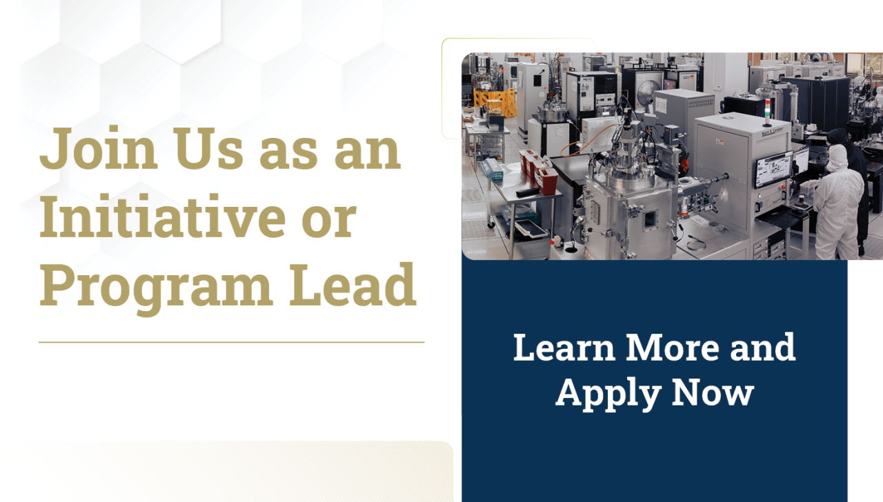 Decorative Image of call for initiative lead